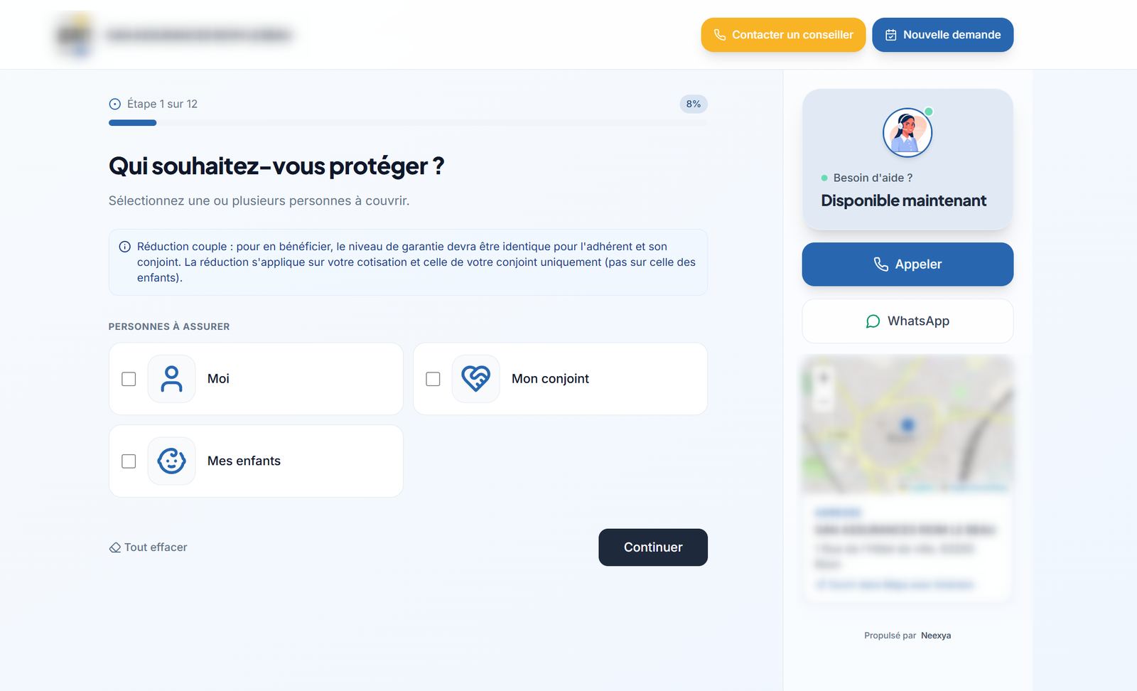 Tableau de bord Goleads — acquisition organic, landing pages et qualification des leads assurance